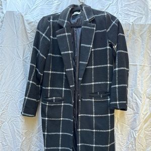 beautiful block pattern coat